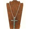 Image 1 : Navajo Sterling & Turquoise Cross
