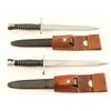 Image 2 : Lot of 2 Swiss Bayonets with Sheaths