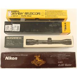 Lot of 4 Scopes