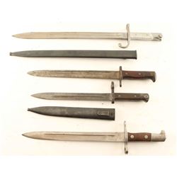Lot of Misc. German Mauser Bayonets