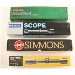 Lot of 4 Scopes