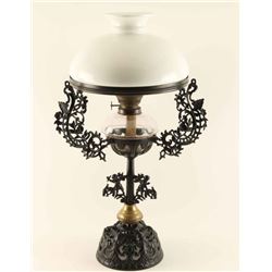 Cast Iron Kerosene Lamp