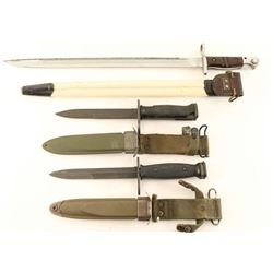 Lot of 3 US Bayonets