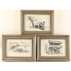 Lot of 8 Fine Art Prints