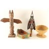 Image 1 : Lot of Wood Carved Alaskan Items