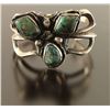Image 1 : Vintage Navajo Turquoise & Silver Bracelet