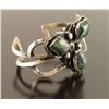 Image 2 : Vintage Navajo Turquoise & Silver Bracelet