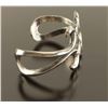 Image 2 : Navajo Sterling Sand Cast Bracelet