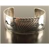 Image 1 : Old Pawn Navajo Made Sterling Cuff