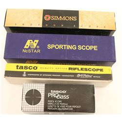 Lot of 4 Scopes