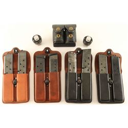 Lot of .45 Leather Mag holders