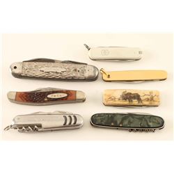 Lot of 7 Pocket Knives