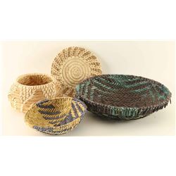 Lot of 4 Baskets