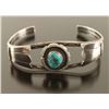 Image 1 : Sterling Silver & Turquoise Bracelet