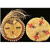 Image 1 : Lot of 2 Hopi Basketry Trays