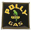 Image 1 : Vintage Poly Gas Porcelain Advertising Sign