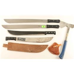 Machete & Axe Lot