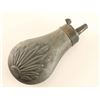 Image 1 : Mid 19th Century Zinc Powder Flask