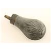 Image 2 : Mid 19th Century Zinc Powder Flask
