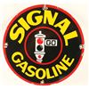 Image 1 : Vintage Signal Gasoline Porcelain Advertising Sign