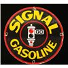 Image 2 : Vintage Signal Gasoline Porcelain Advertising Sign