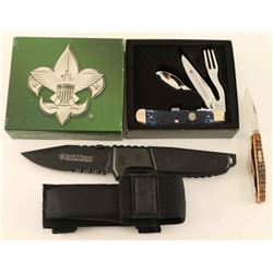 Lot of 3 Knives