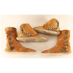 2 Pairs Navajo Mocassins