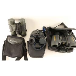 Three Pairs Binoculars
