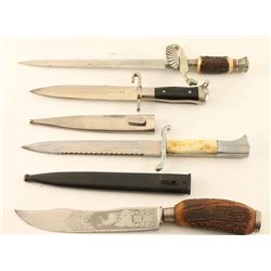 Lot of 4 Knives