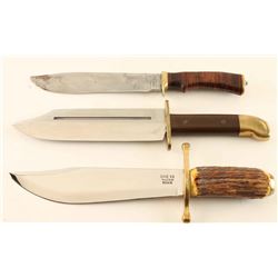 Lot of 3 Knives
