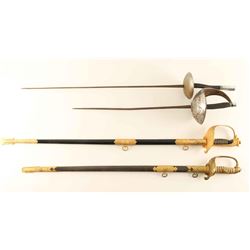 Repro Japanese & German Sword