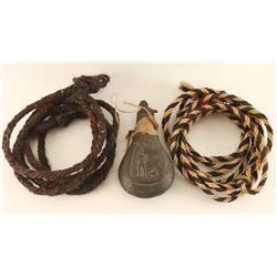 Lot of 2 Horsehair Lariats