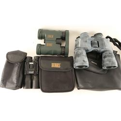 Lot of 3 Binoculars