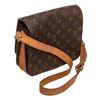 Image 3 : Louis Vuitton Monogram Canvas Leather Cartouchiere MM Bag