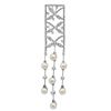 Image 1 : 14k Gold 1.35CTW Pearl Pendant, (G-H)
