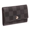 Image 6 : Louis Vuitton Damier Graphite 6 Key Holder Wallet