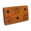 Image 5 : MCM Tan Cognac Canvas Leather 4 Key Holder