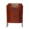 Image 7 : MCM Tan Cognac Canvas Leather 4 Key Holder
