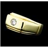 Image 1 : 0.25 ctw Diamond Ring - 14KT Yellow Gold