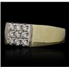 Image 1 : 14KT Yellow Gold 0.50 ctw Diamond Ring