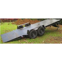 2019 Double Axle Heavy Equipment Tilt Trailer 20' Long, 6' Wide
