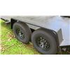 Image 28 : 2019 Double Axle Heavy Equipment Tilt Trailer 20' Long, 6' Wide