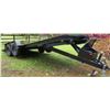 Image 40 : 2019 Double Axle Heavy Equipment Tilt Trailer 20' Long, 6' Wide