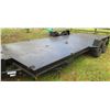 Image 4 : 2019 Double Axle Heavy Equipment Tilt Trailer 20' Long, 6' Wide