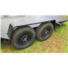 Image 5 : 2019 Double Axle Heavy Equipment Tilt Trailer 20' Long, 6' Wide