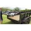 Image 12 : 2018 Heavy Duty Dump Trailer w/ Ramps 10' L, 6' W (Works Great - See Video)