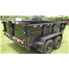 Image 34 : 2018 Heavy Duty Dump Trailer w/ Ramps 10' L, 6' W (Works Great - See Video)
