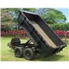 Image 38 : 2018 Heavy Duty Dump Trailer w/ Ramps 10' L, 6' W (Works Great - See Video)