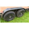 Image 15 : 2019 Heavy Duty Auto/Equipment Trailer w/ Ramps 16' L, 6' W (Works Great - See Video)