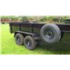 Image 21 : 2018 Heavy Duty Dump Trailer w/ Ramps 14' L, 6' Wide (Works Great - See Video)